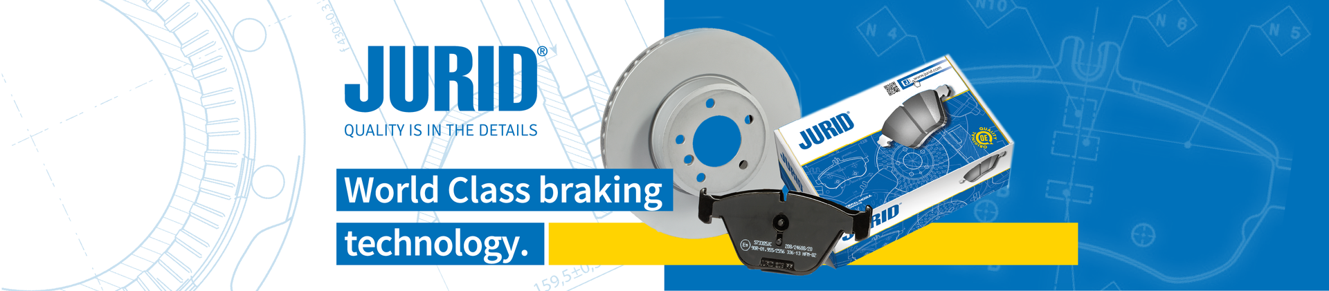 Jurid brake range